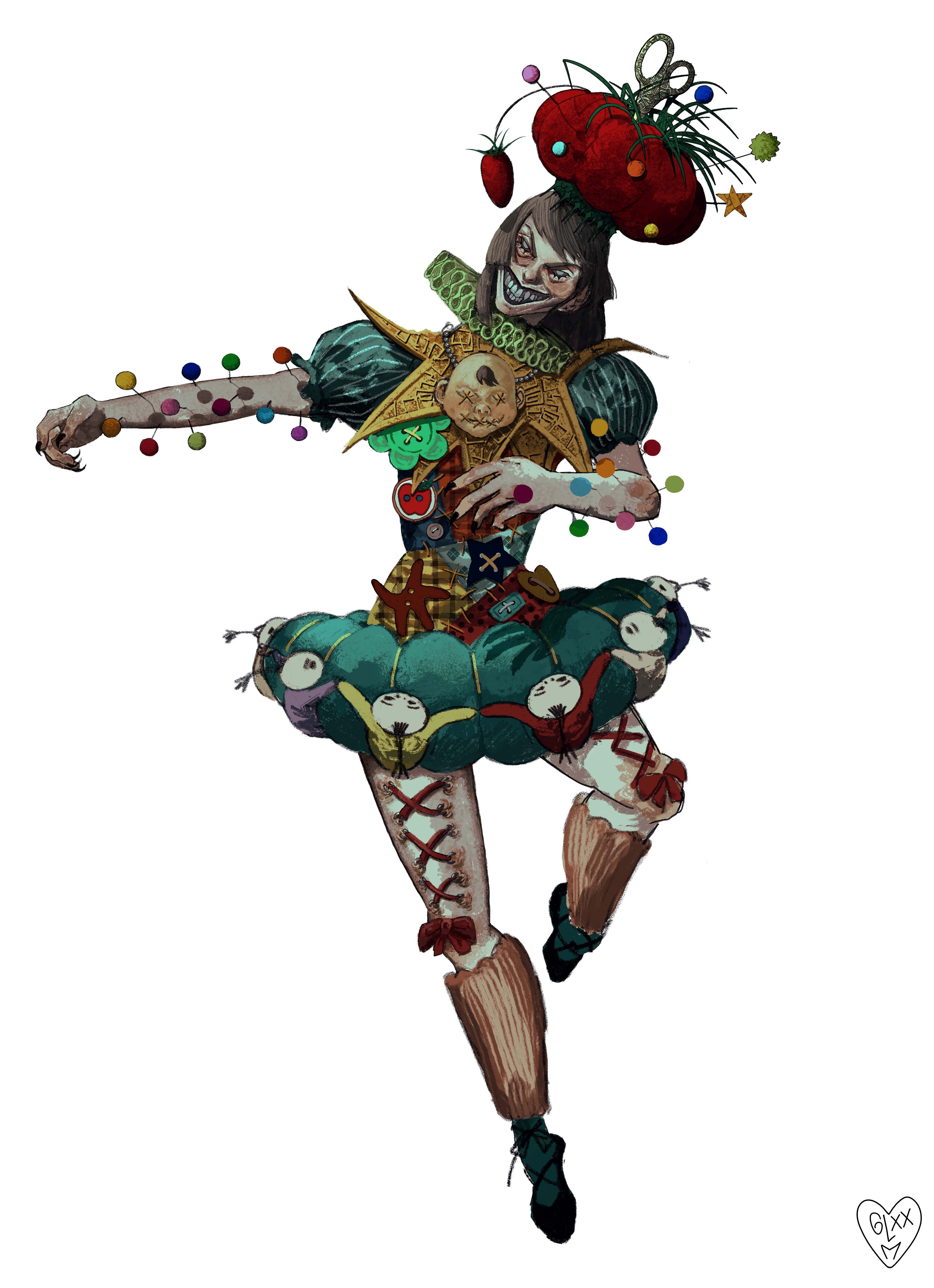 Character Sheet Illustration